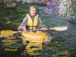 The canoeist