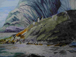 Penguins: Watercolour